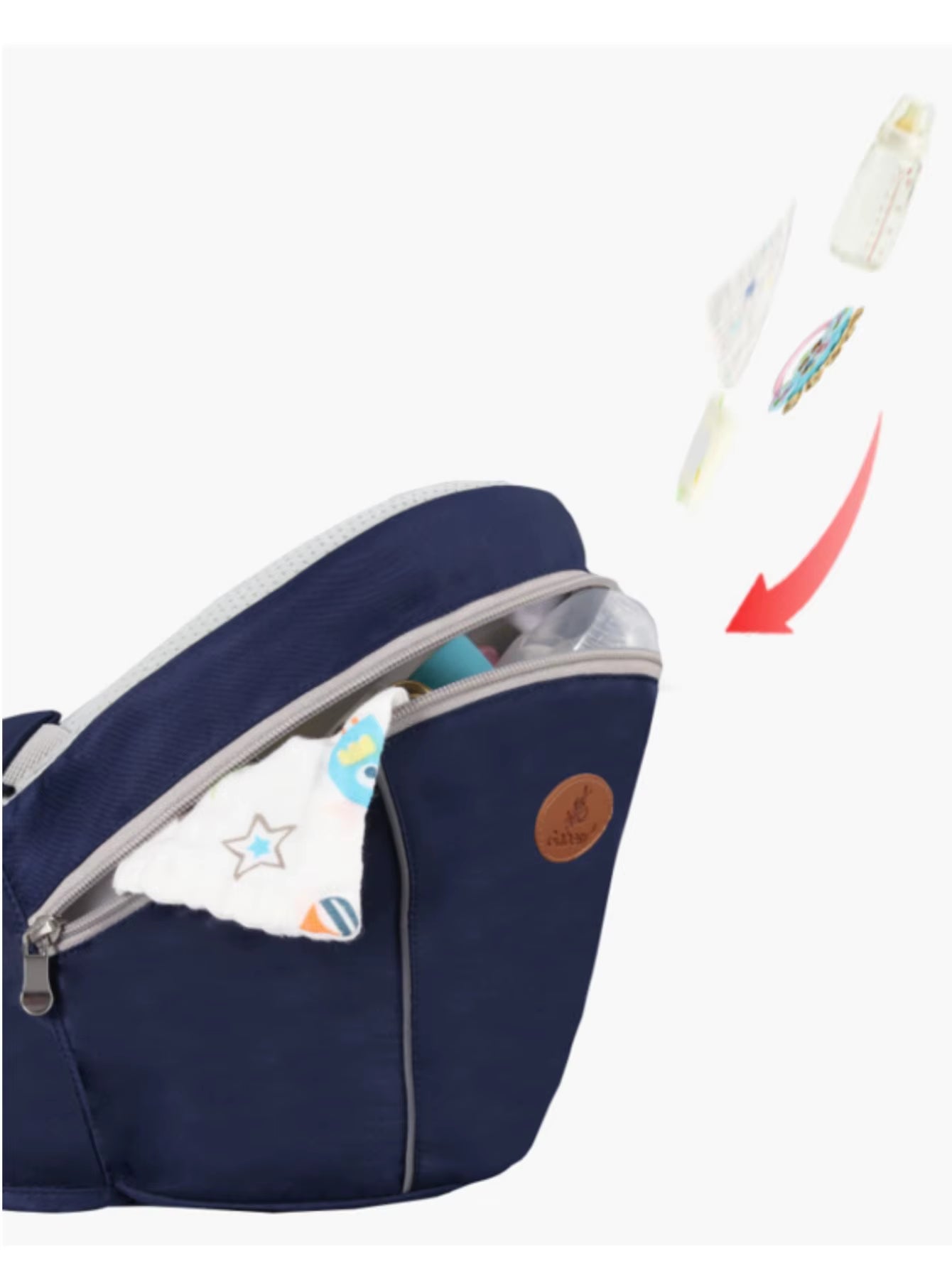 Stylish Hip Seat Baby Carrier with Premium Breathable Baby Carrier and Multi-Function Baby Carrier