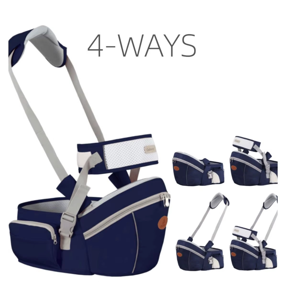 Stylish Hip Seat Baby Carrier with Premium Breathable Baby Carrier and Multi-Function Baby Carrier