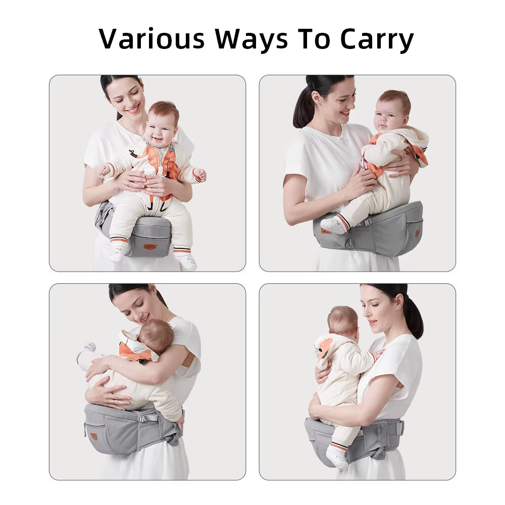 Convinient Ergonomic Baby Carrier Infant Hip Seat Toddler Waist Seat Stool Carrier Baby Carrier Adjustable Comfortable